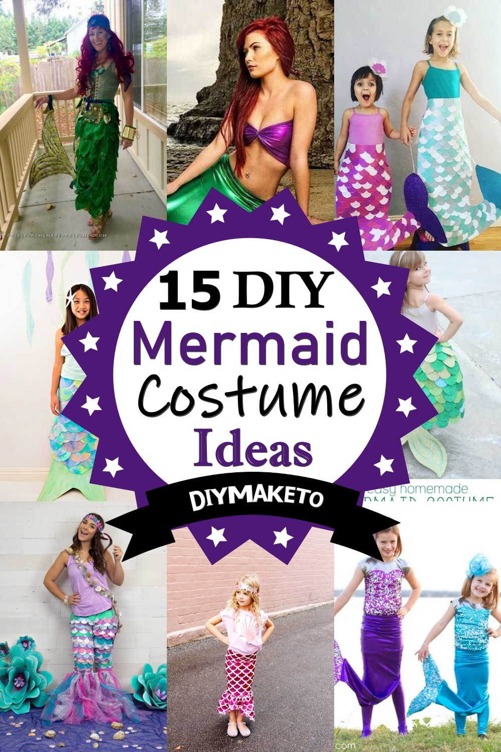 DIY Mermaid Costume Ideas 1