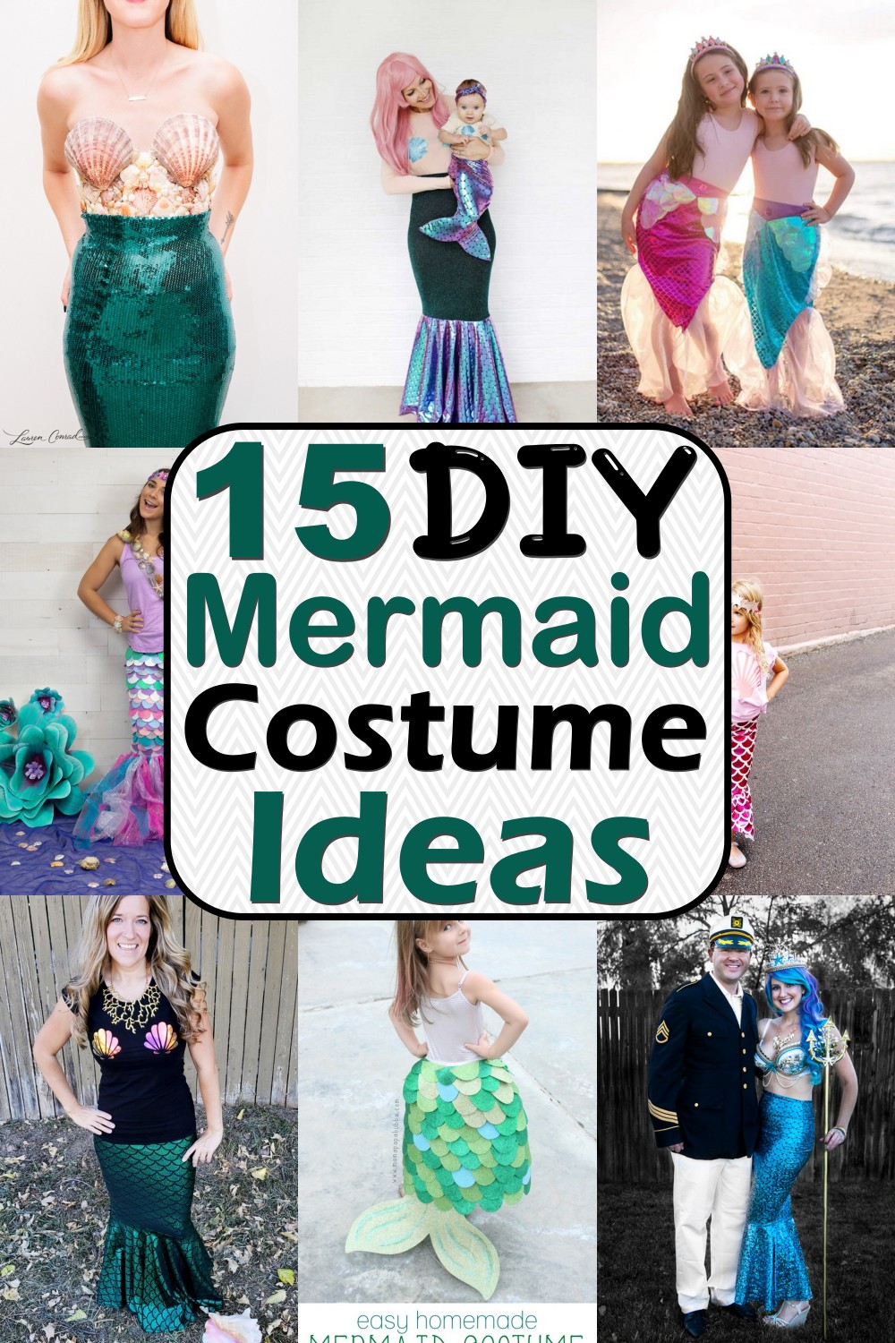 DIY Mermaid Costume Ideas