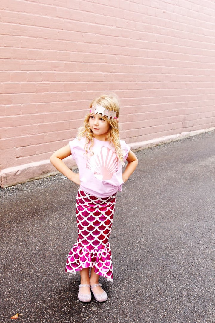 DIY Mermaid Costume With Cricut