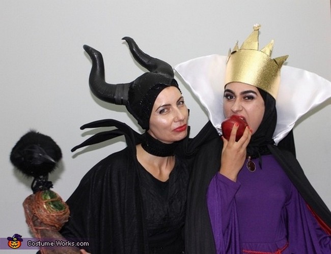 DIY The Evil Queen And Maleficent Costume
