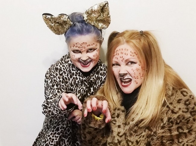 Easy DIY Leopard Costume