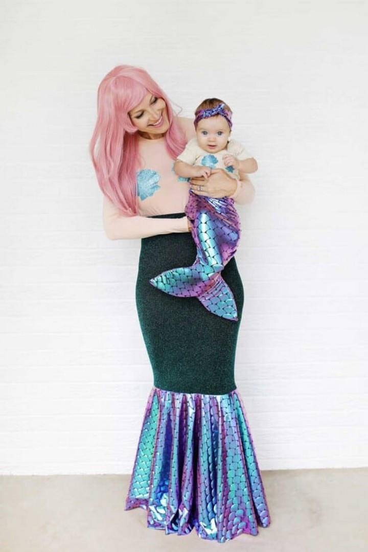 Mother-Daughter Mermaid Costume DIY