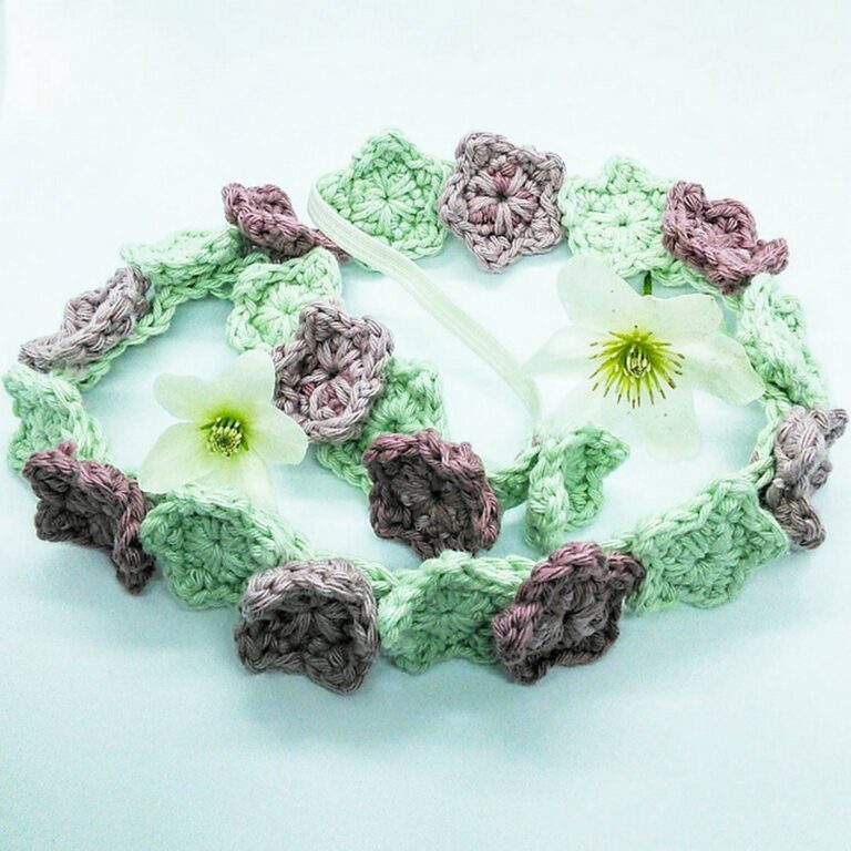 Free Crochet Flowers Headband Patterns