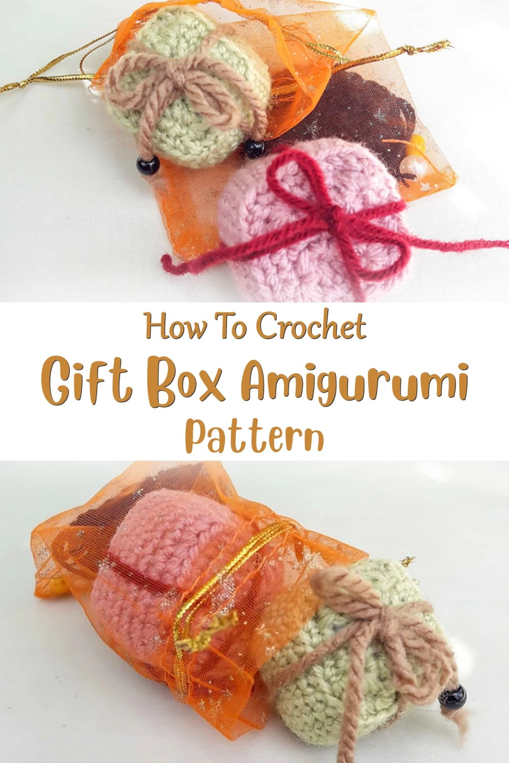 Crochet Gift Box Amigurumi Pattern